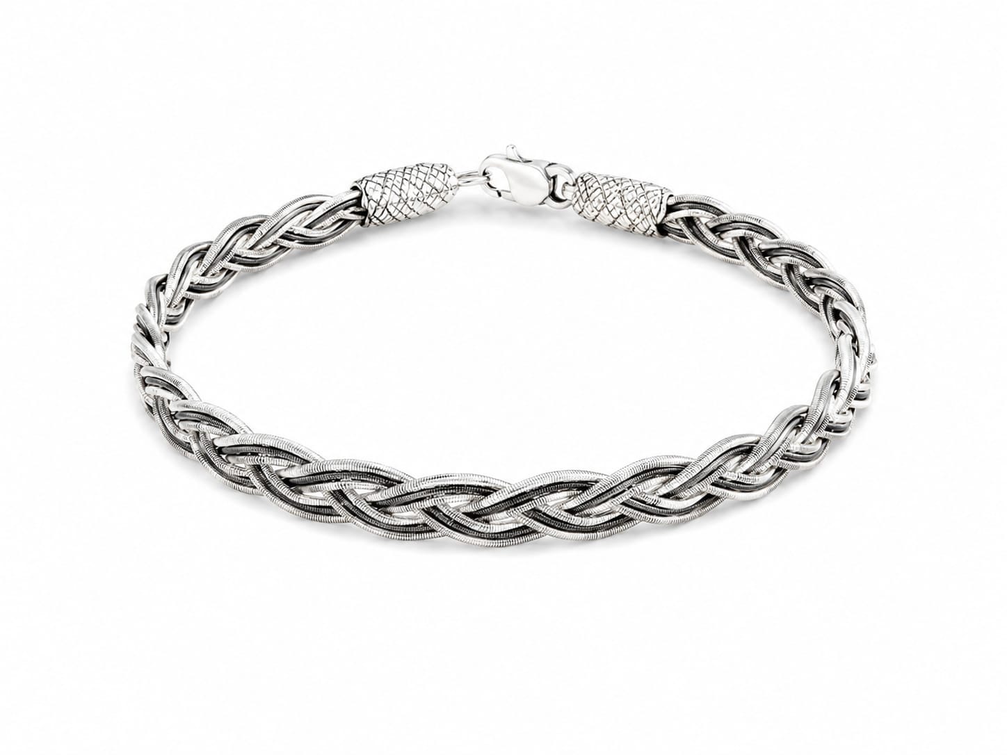 925 Ayar Gümüş (Silver) Erkek Bileklik