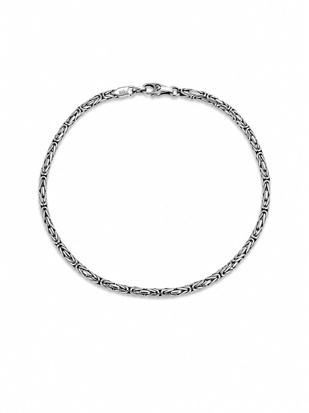 925 Ayar Gümüş (Silver) Erkek Bileklik